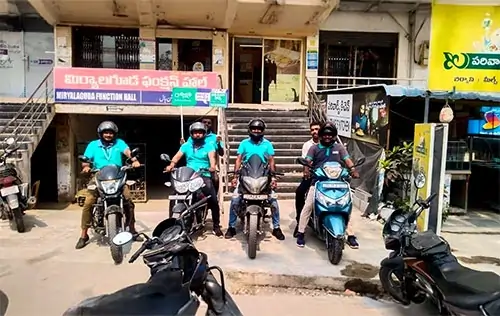 Saarathi Finance NBFC bike rally Karnataka MSME brand awareness